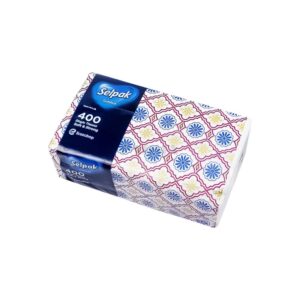 Selpak Nilo Pull-Out Tissue Pack, 400 Count