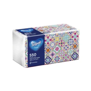 Selpak Nailo Pull-Out Tissues, 550 Count