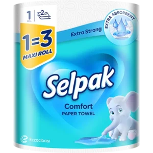 Selpak Kitchen Paper Towels, 2 Rolls, Comfort
